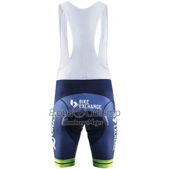 Orica Verdeedge Ropa Ciclismo Culotte Corto 2016 Mangas Cortas Blanco y Azul